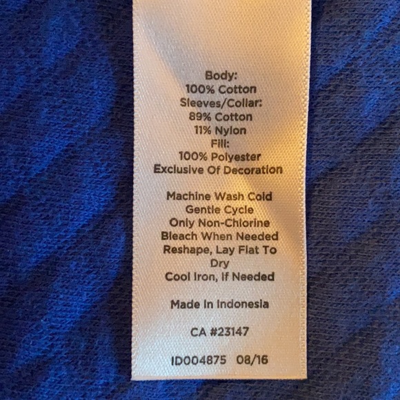 T by Talbots Navy Zippered Jacket - Picture 4 of 7